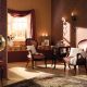 living room in stil vintage