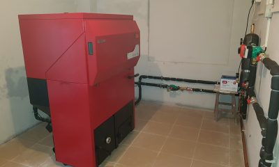 centrala pe peleti