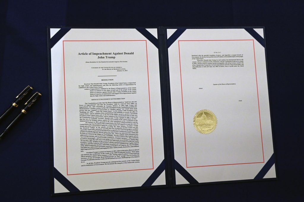 Donald Trump, pus sub acuzare de Camera Reprezentanților pentru a doua oară! Zece republicani au votat alături de democrați!