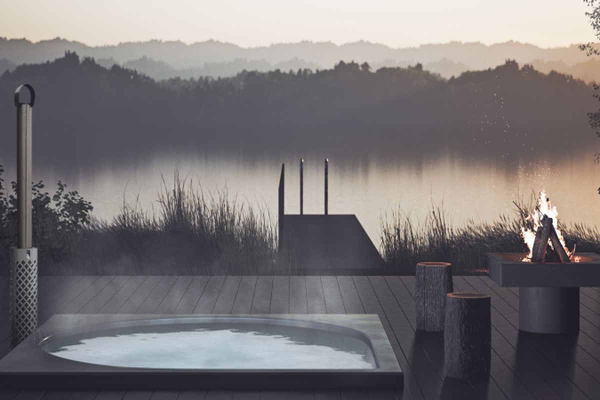 Vrei un aspect luxos al grădinii tale? Transformă-ți grădina cu un jacuzzi de exterior îngropat!