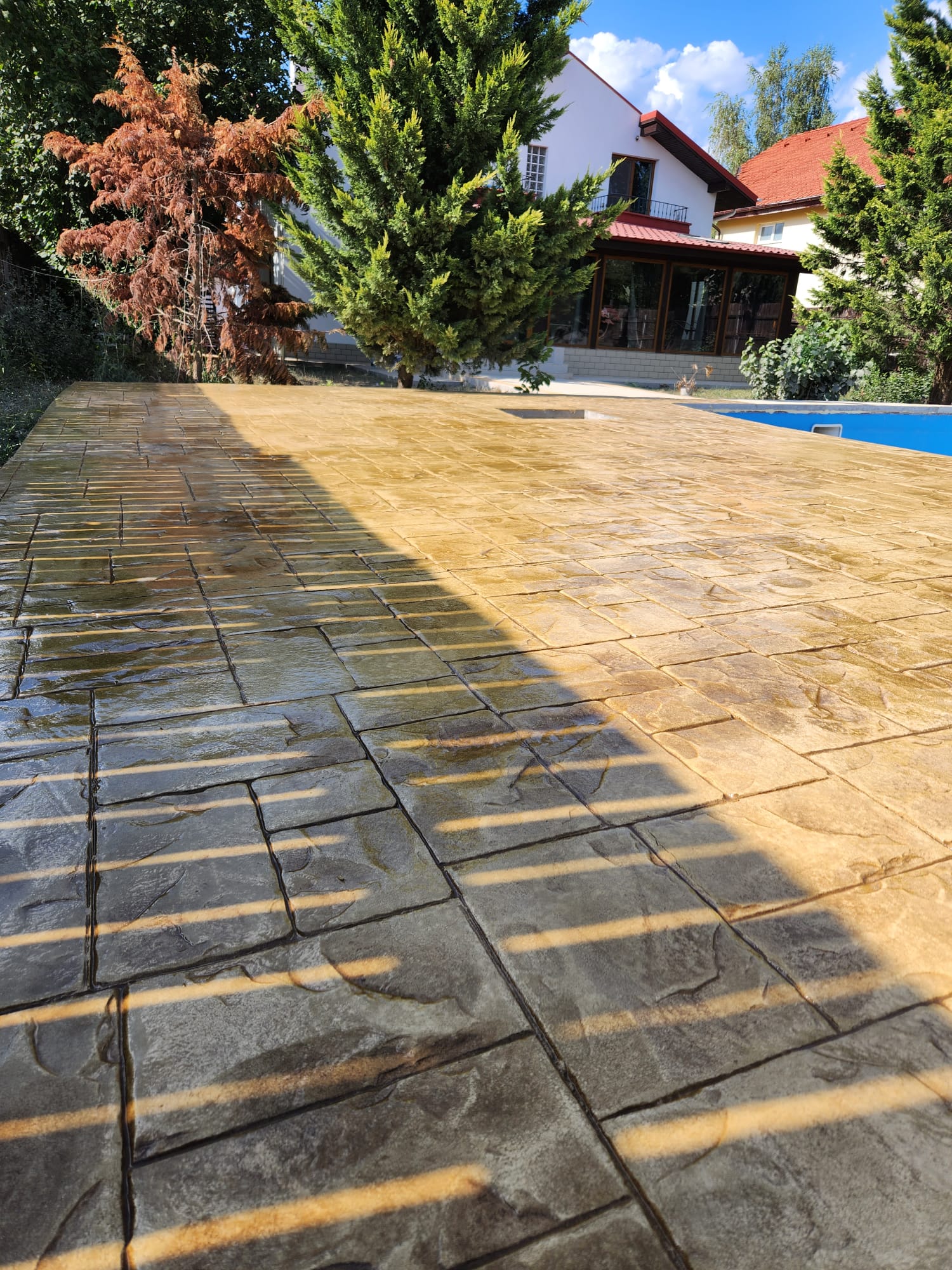 beton amprentat