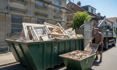Ce tip de containere de închiriat oferă Lion Recycle pentru renovări?