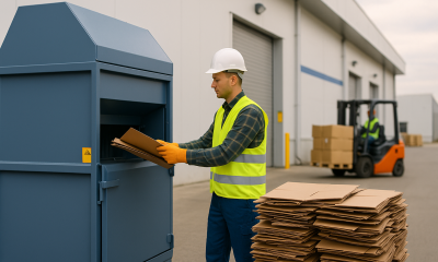 Prescontainere gratuite pentru carton: cum funcționează modelul și cine are de câștigat