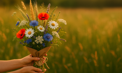 Ce flori din flora spontană pot fi folosite într-un buchet