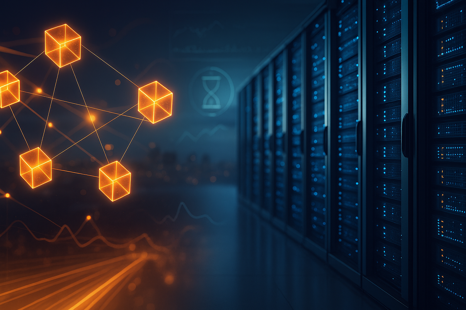 Cum se compară performanța (TPS, latență) între blockchain și o bază de date relațională?