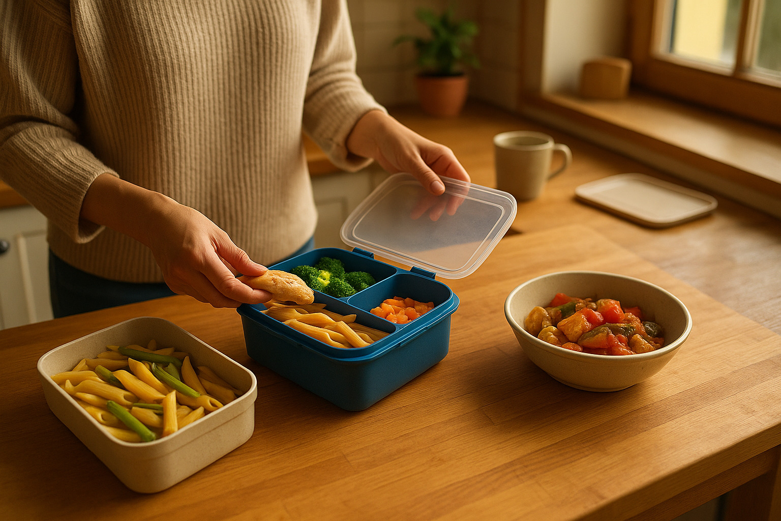 Cum transform resturile de la cină în pachet rapid pentru școală