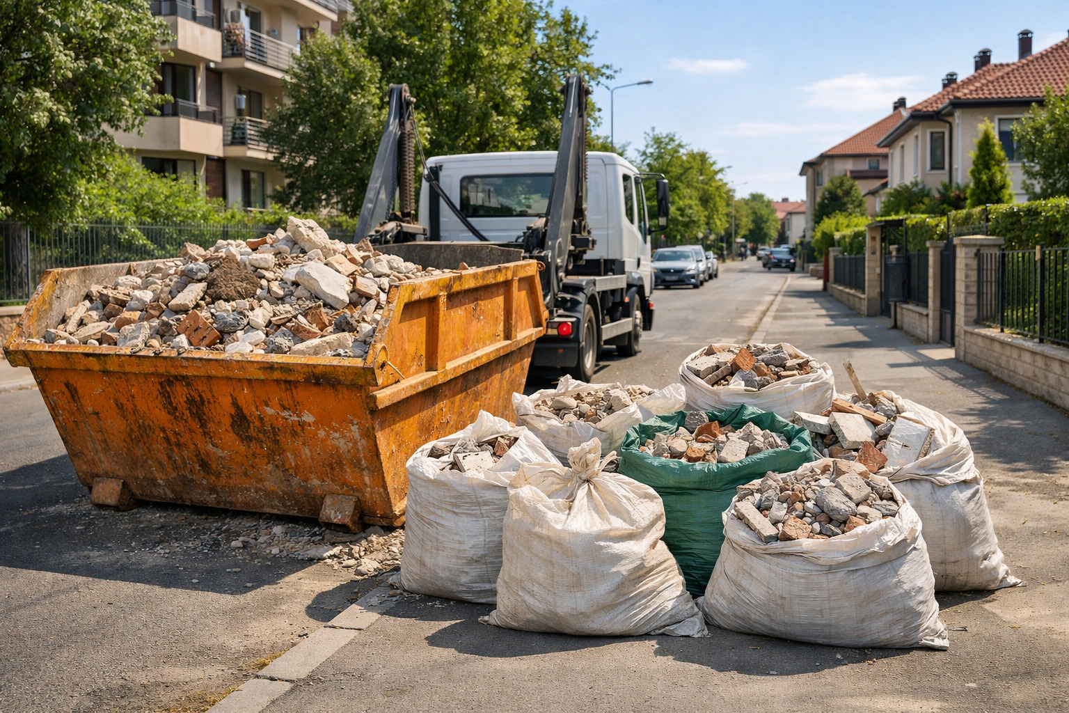 De ce să alegi un serviciu bun pentru transportul deșeurilor din construcții?