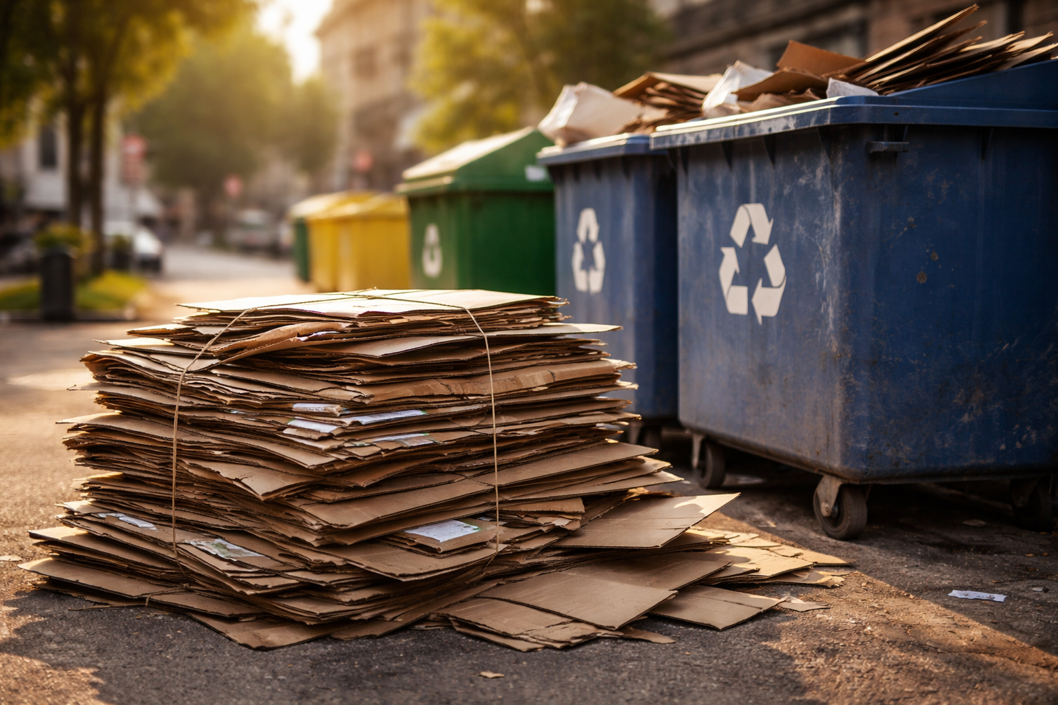 Ce se întâmplă cu cartonul pe care îl aruncăm la gunoi în loc să îl reciclăm?