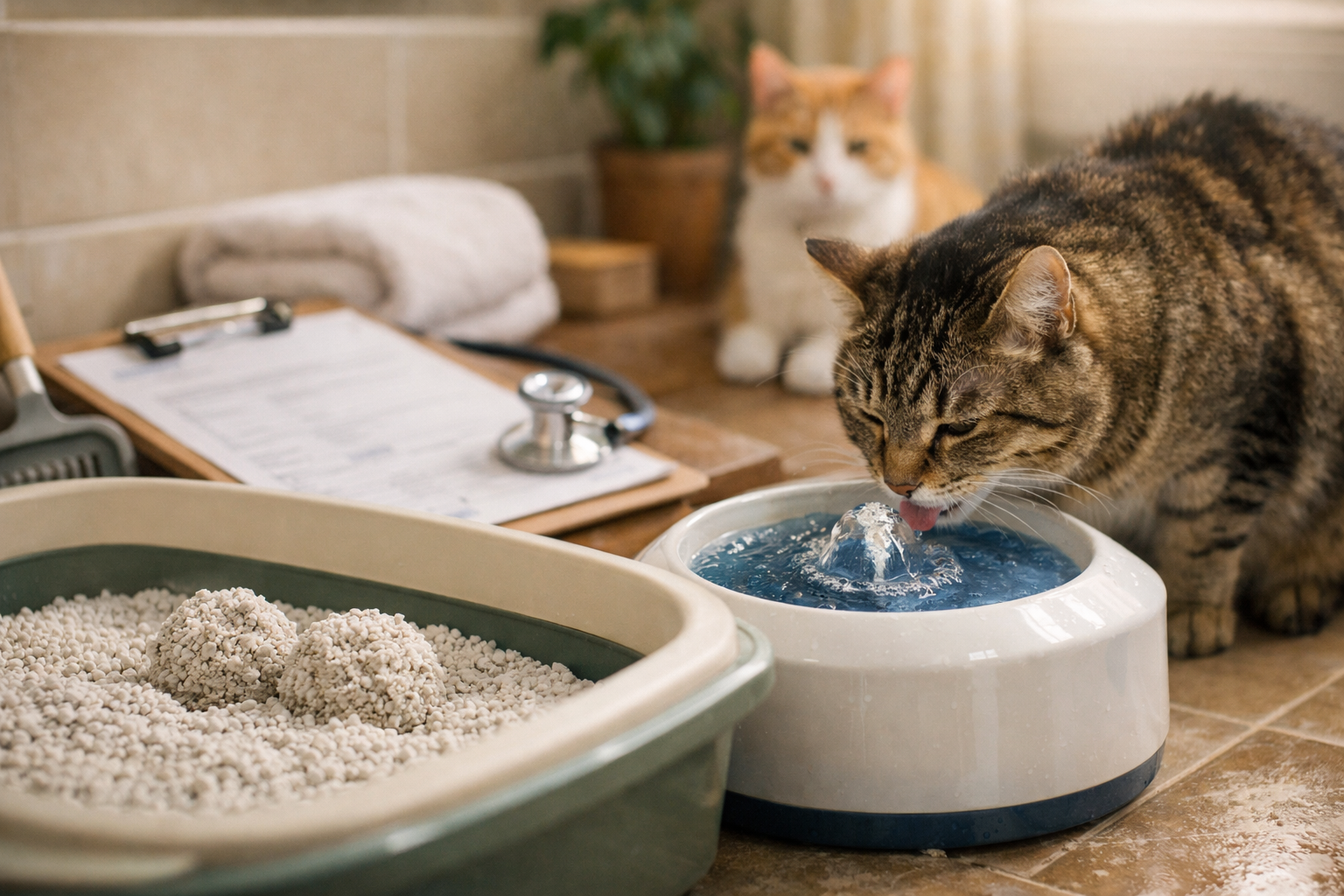 Poate bentonita să prevină infecțiile urinare la pisici?