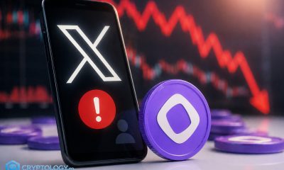 Monad pierde aproape 9% după ce X i-a suspendat contul oficial