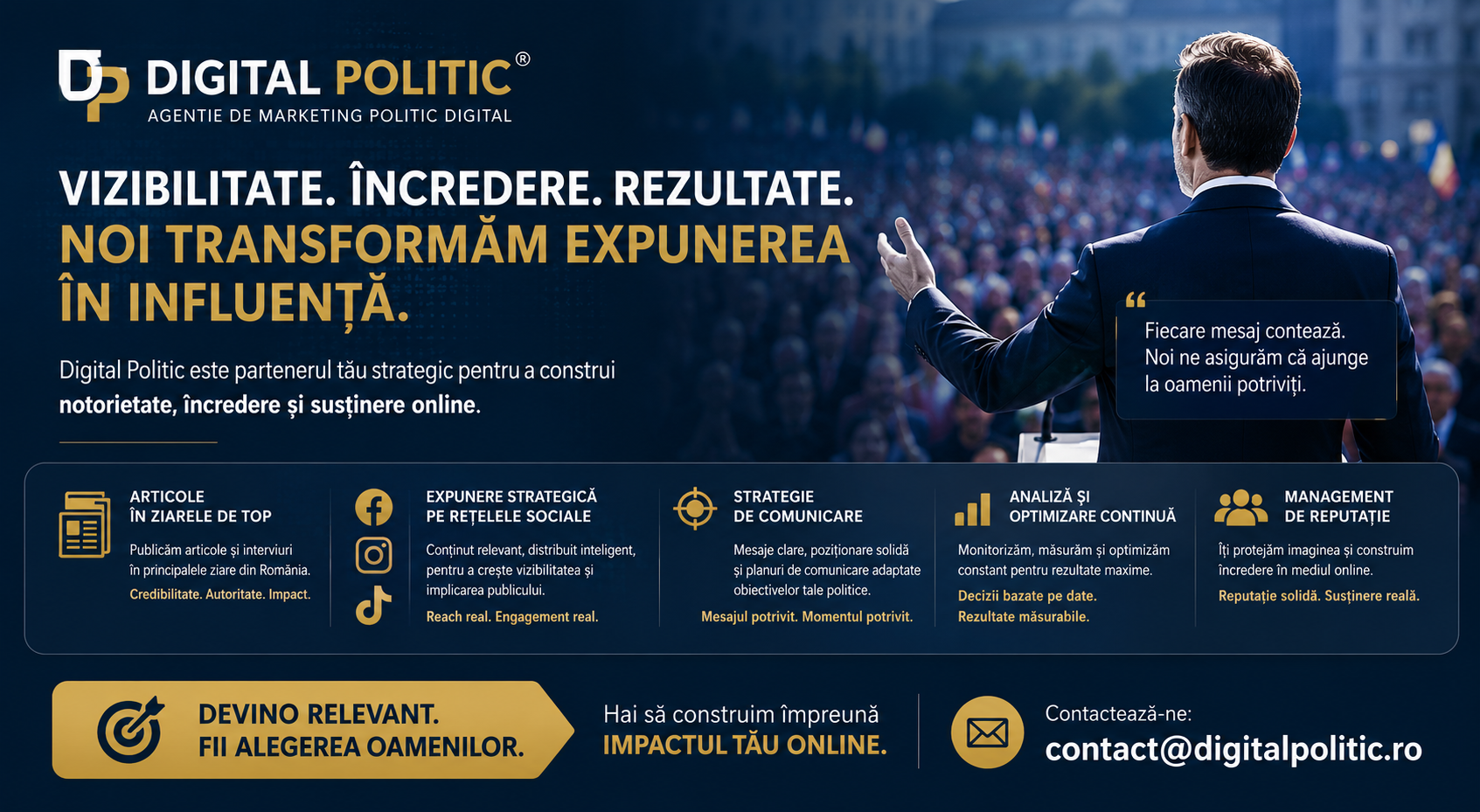 agentie marketing politic