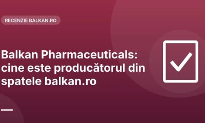 Balkan Pharmaceuticals: cine este producătorul din spatele balkan.ro